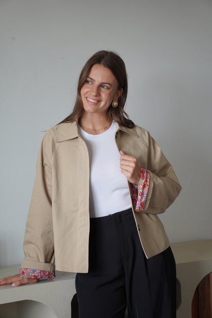 TRENCH PAULA BEIGE