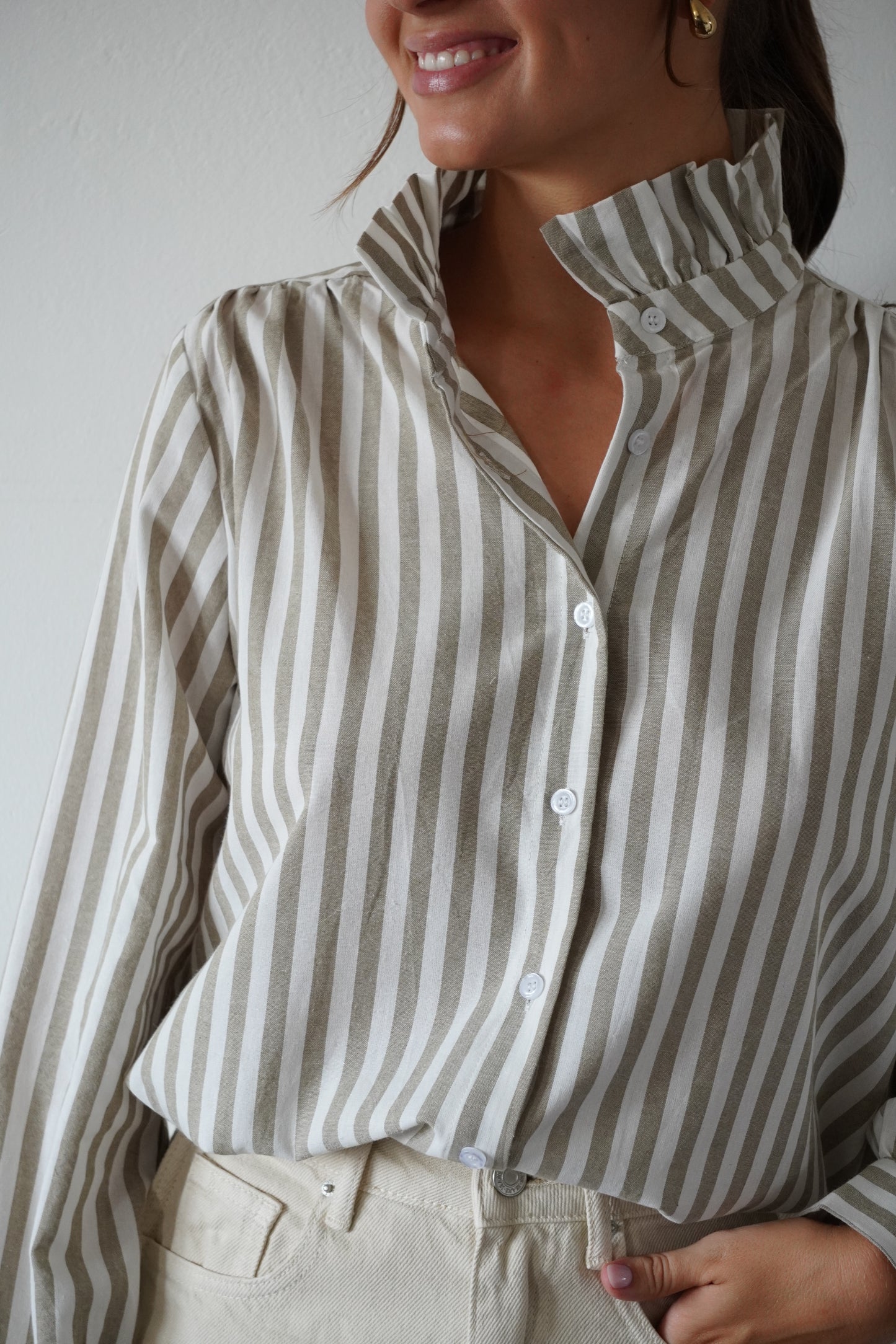 CHEMISE ANNIE KAKI
