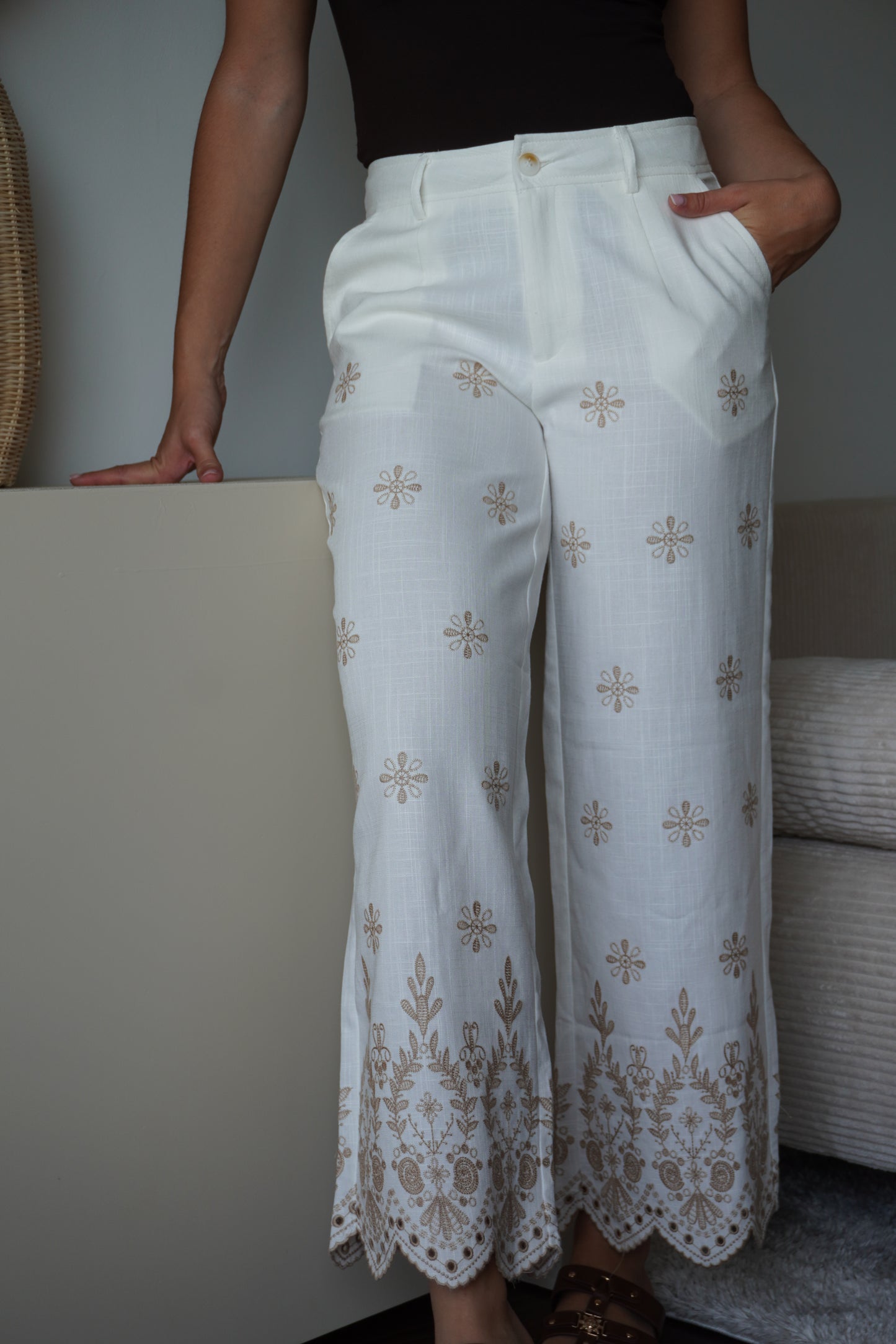 PANTALON EN LIN IRÈNE