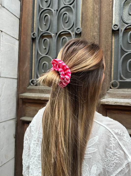 CHOUCHOU RAYÉ ROSE