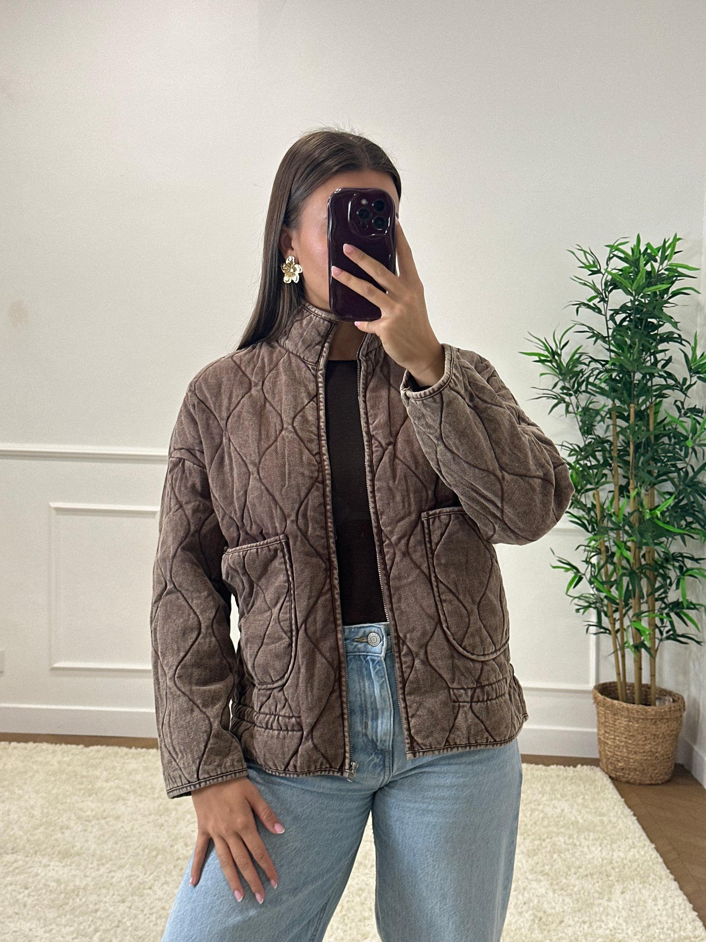 VESTE MAUDE CHOCO