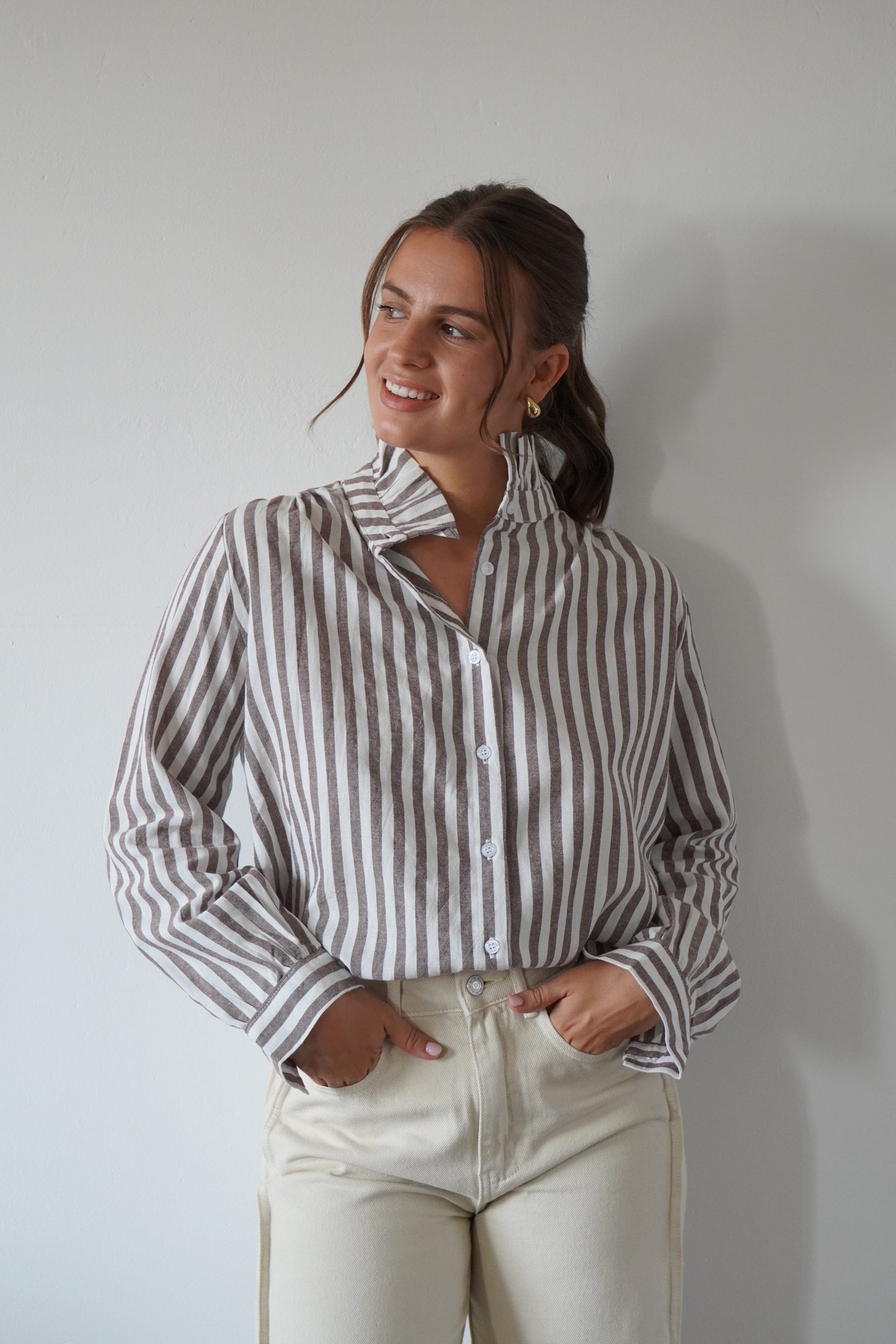 CHEMISE ANNIE MARRON