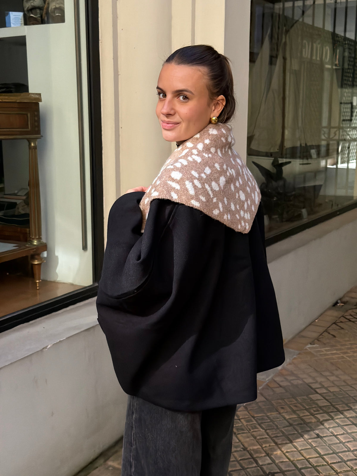 FOULARD BAMBI BEIGE