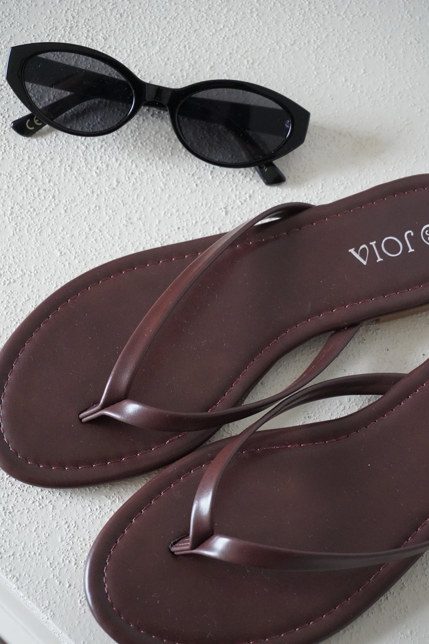 CLAQUETTES MARRON