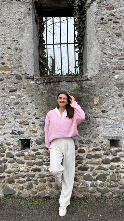 PULL CHLOÉ ROSE