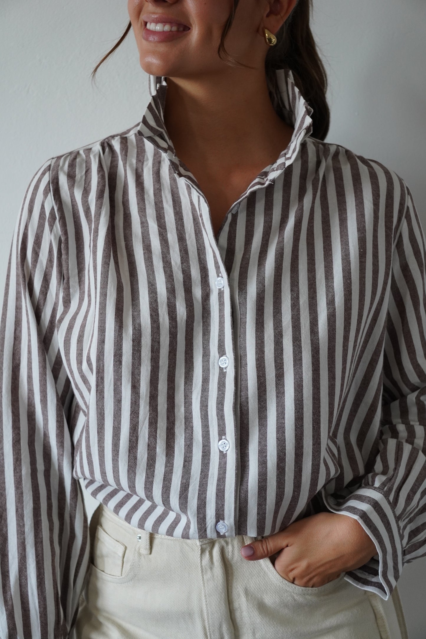 CHEMISE ANNIE MARRON