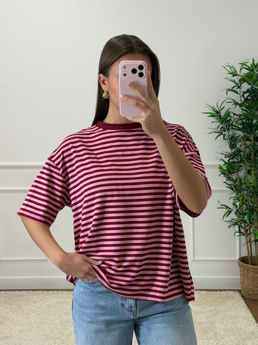 T-SHIRT MAYLONN BORDEAUX