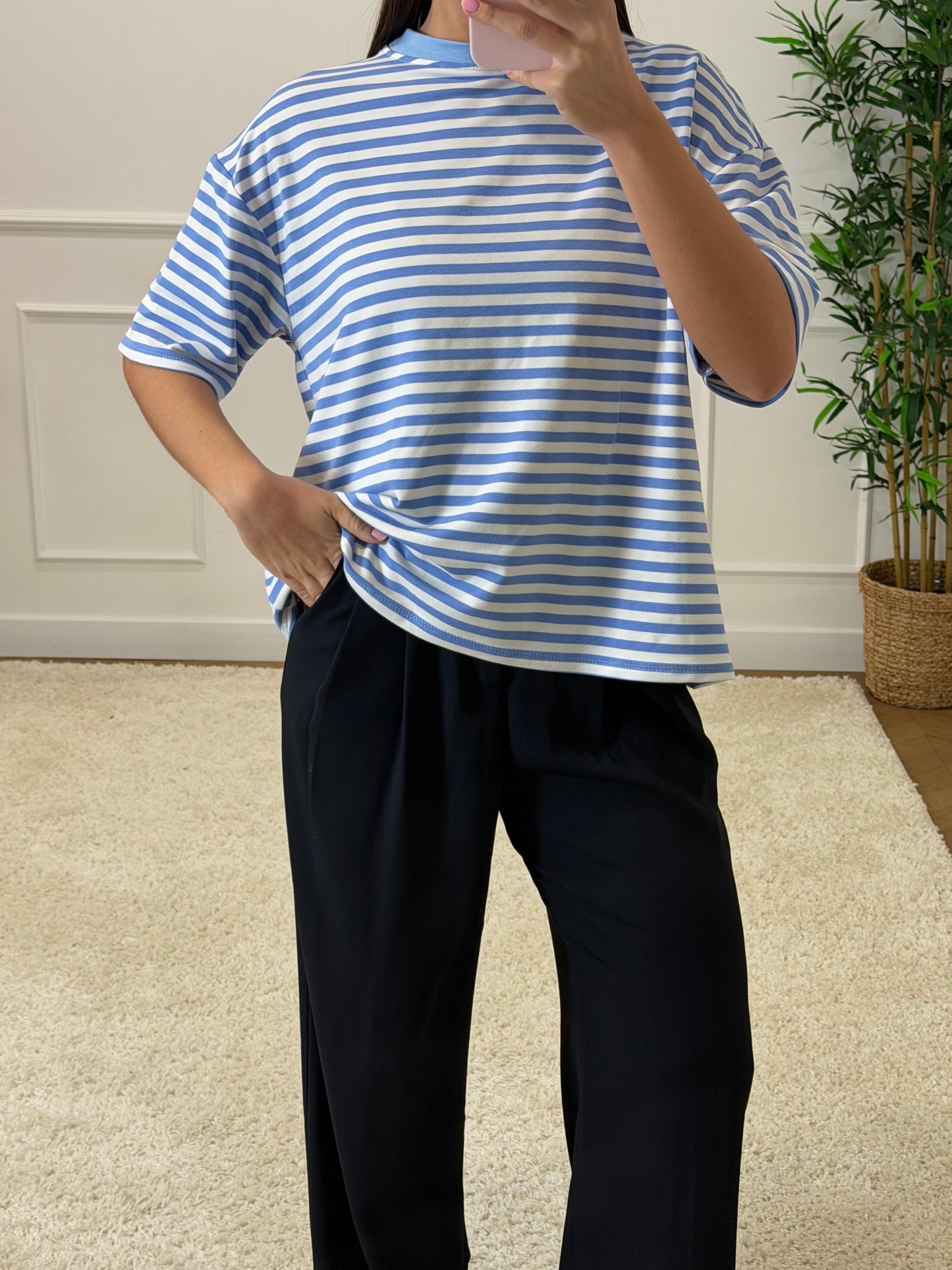 T-SHIRT MAYLONN BLEU CLAIR