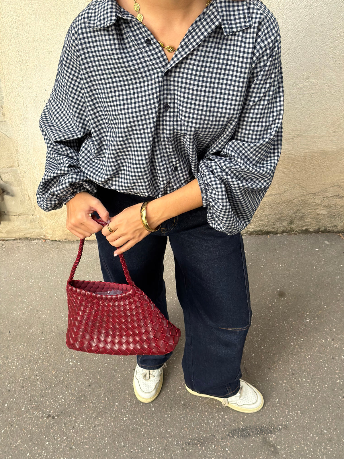 SAC FANNY BORDEAUX (réassort dans 10j activez les notifications de retour en stock)