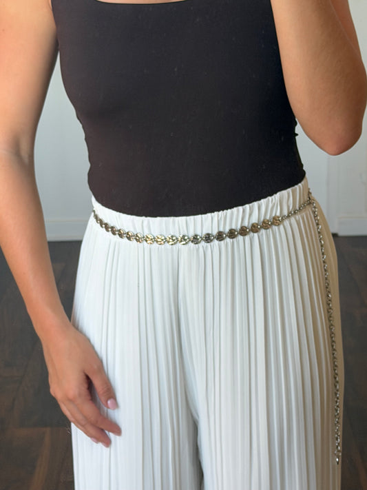 CHAÎNE DE CEINTURE ARGENTÉ