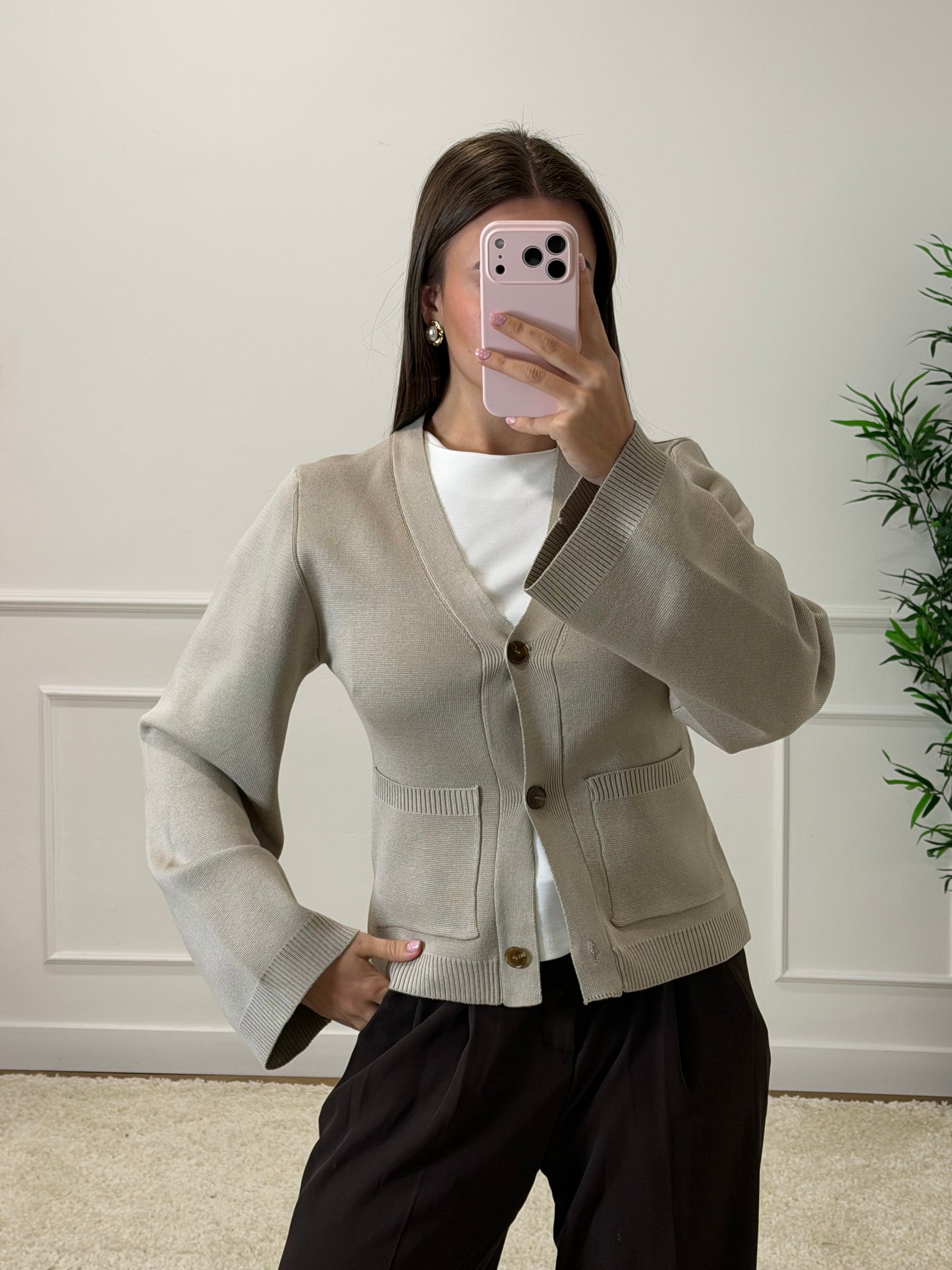 CARDIGAN PAUL BEIGE