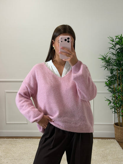 PULL CHLOÉ ROSE