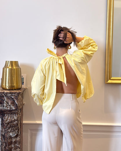 BLOUSE LISA JAUNE