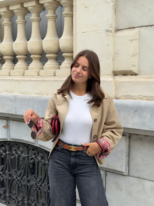 TRENCH PAULA BEIGE