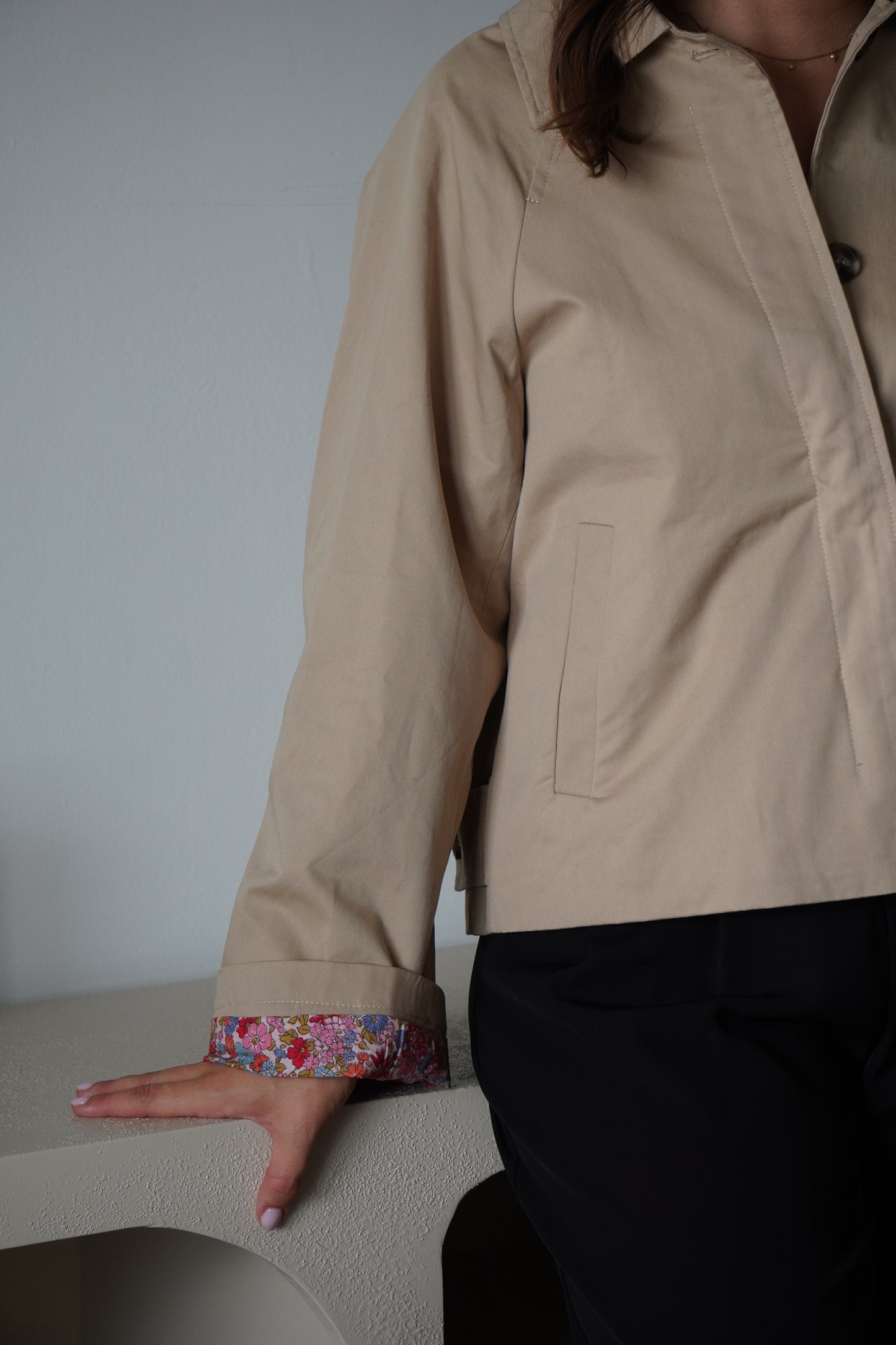 TRENCH PAULA BEIGE