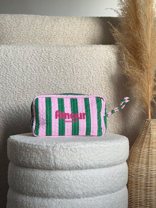 TROUSSE AMOUR (réversible motif léopard)