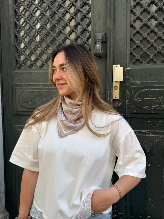 FOULARD BEIGE