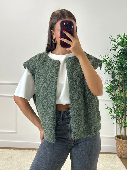 GILET JOANNA KAKI