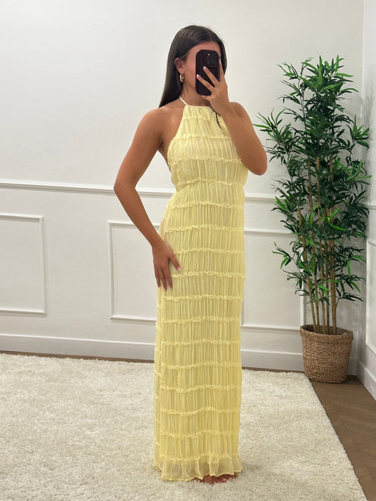 ROBE LEXIE JAUNE
