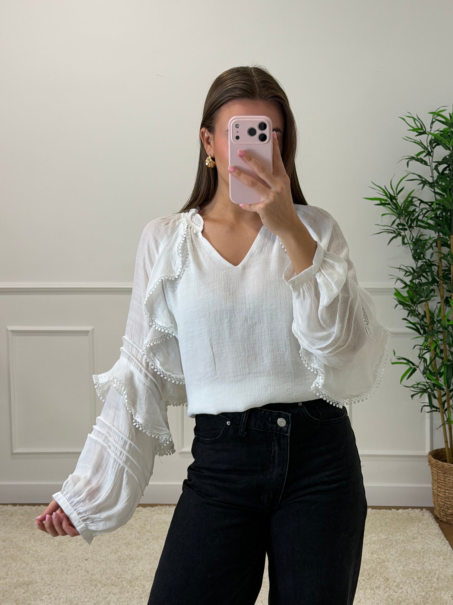 BLOUSE EDGAR BLANCHE