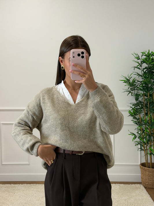 PULL CHLOÉ BEIGE