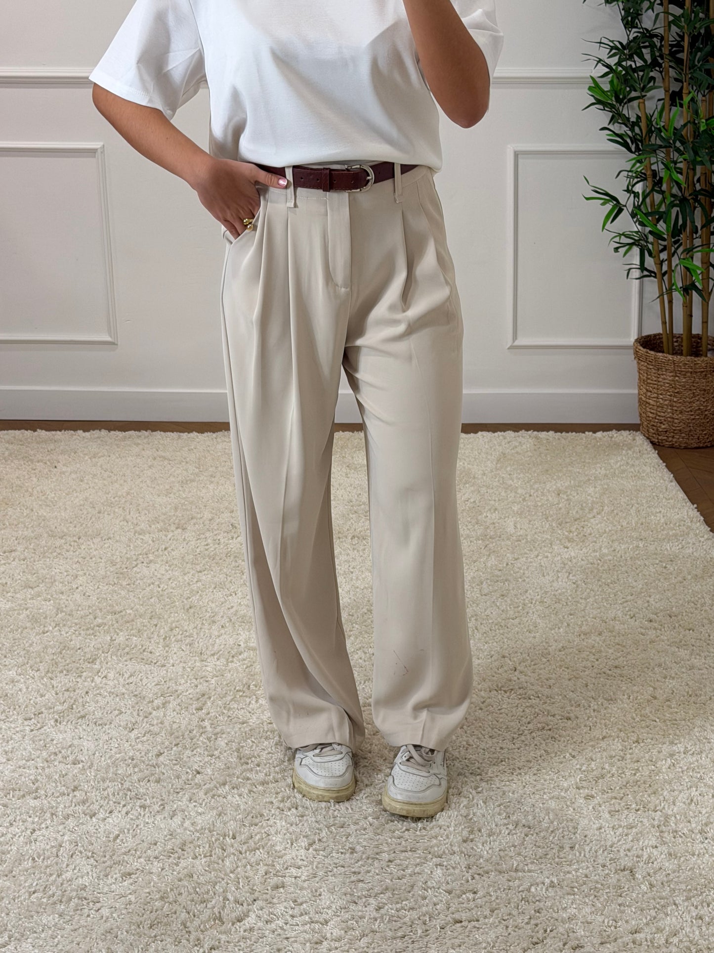 PANTALON JOY BEIGE