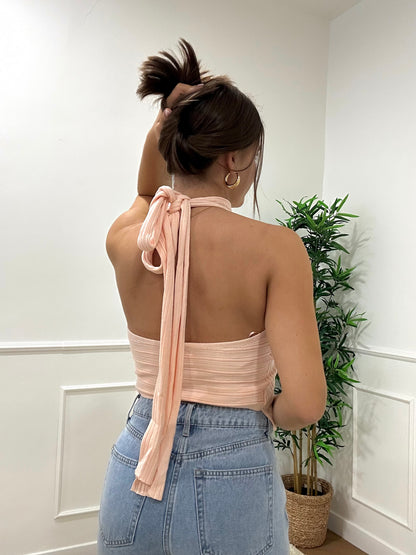 TOP CONSTANCE ROSE PÂLE