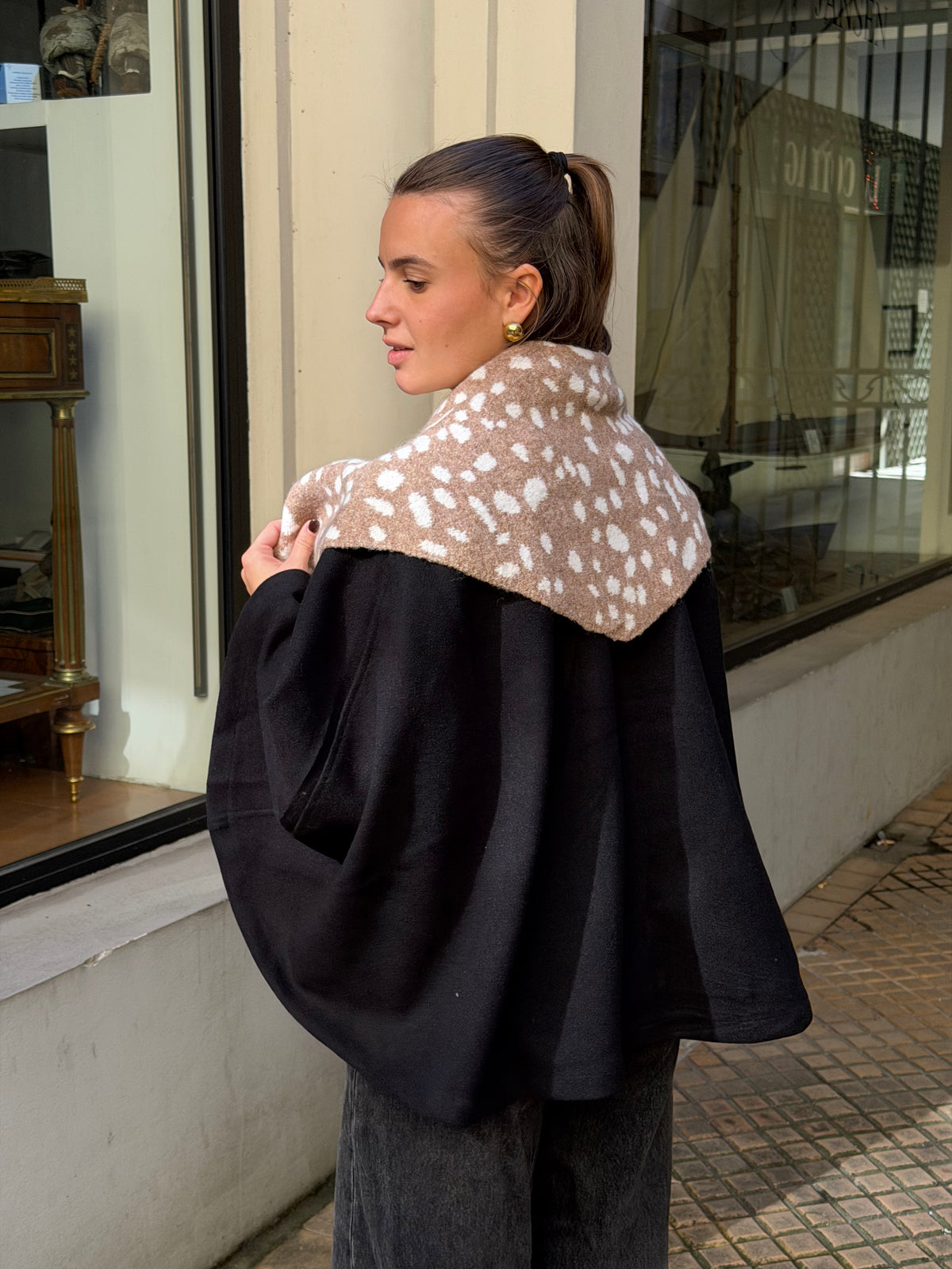 FOULARD BAMBI BEIGE