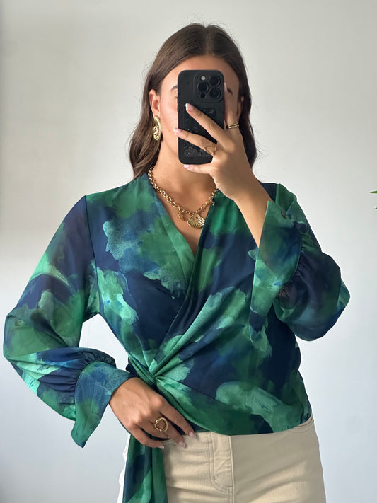 BLOUSE LAURIANA VERTE