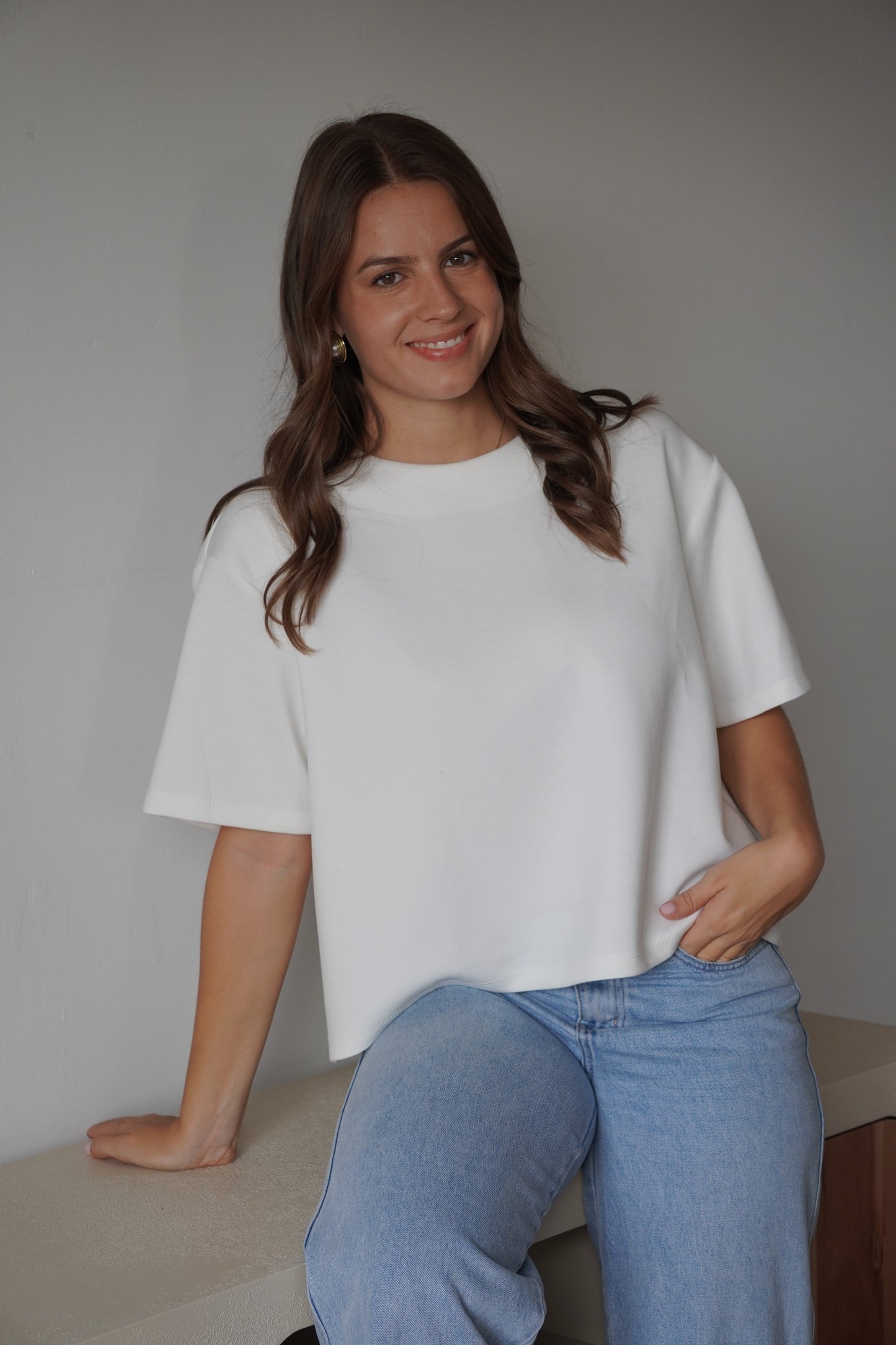 T-SHIRT MANON BLANC