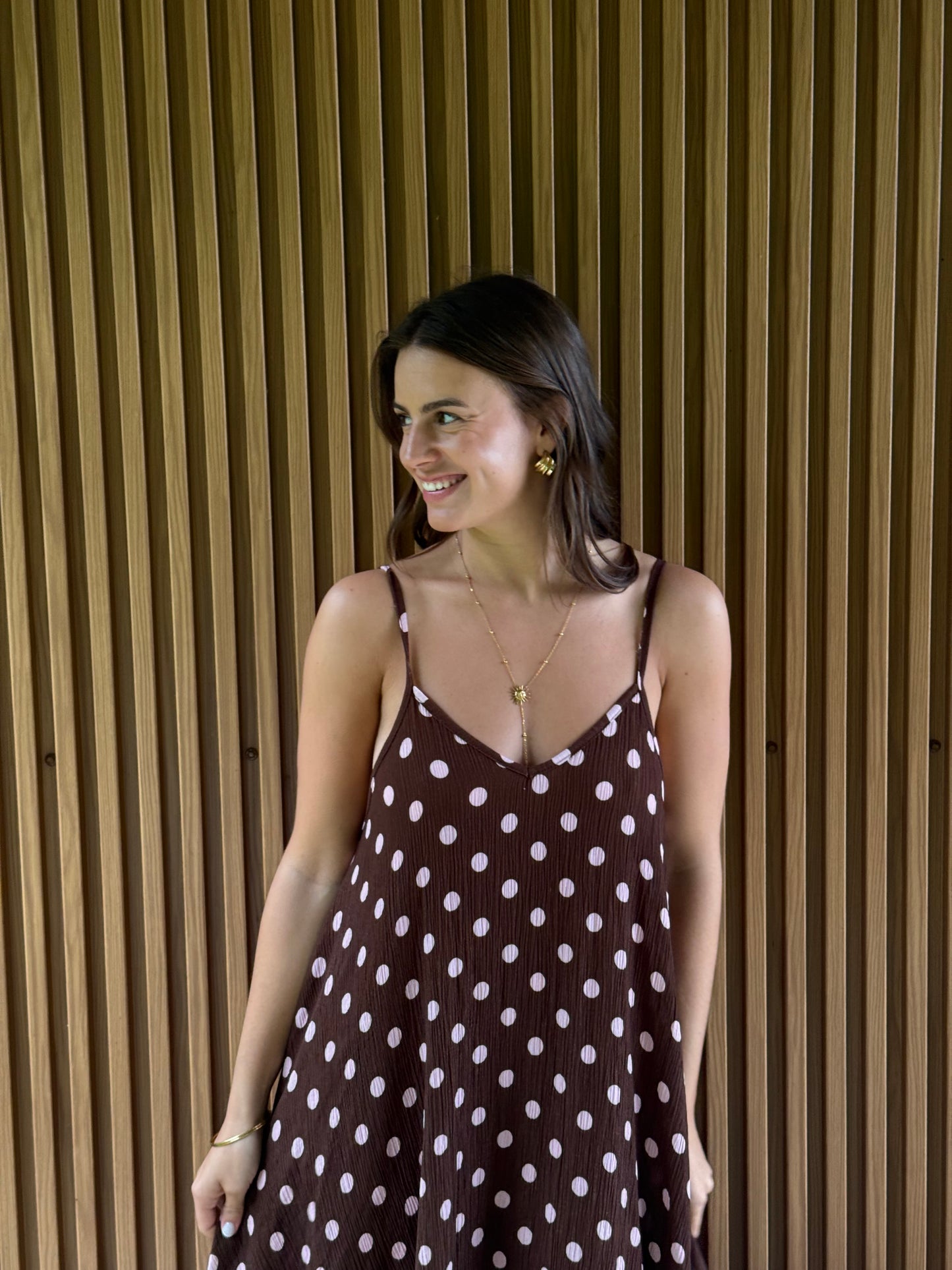 ROBE BRUNA CHOCO