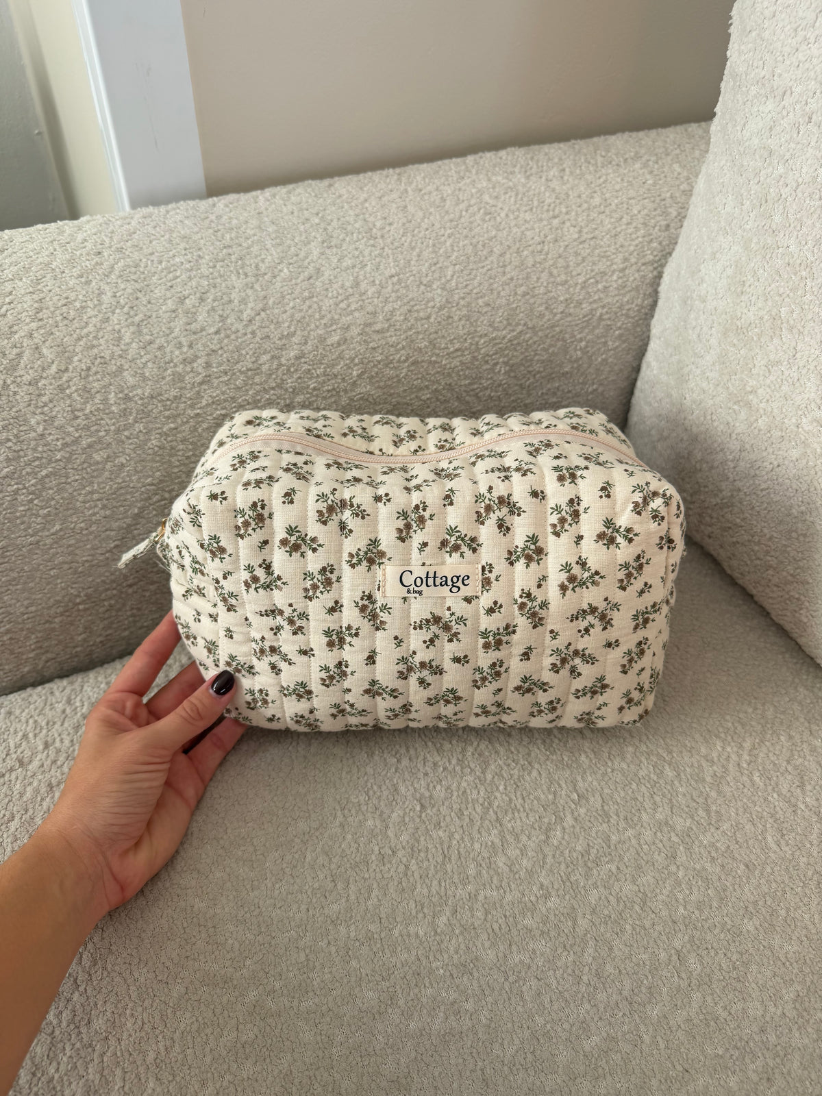 TROUSSE DE TOILETTE SPRING MARRON XL