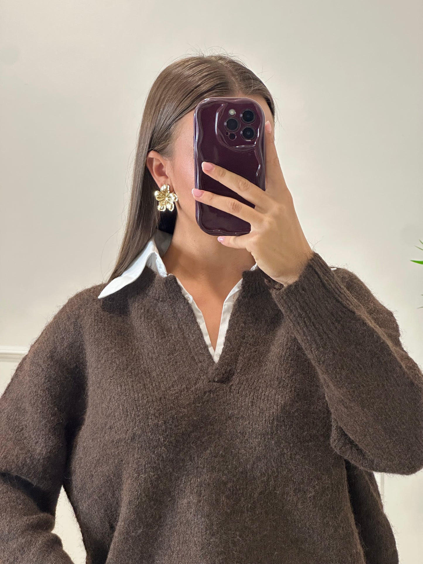 PULL CHEMISE VAL CHOCO ⚠️ PRÉCOMMANDE - expédition le 04/11 ⚠️