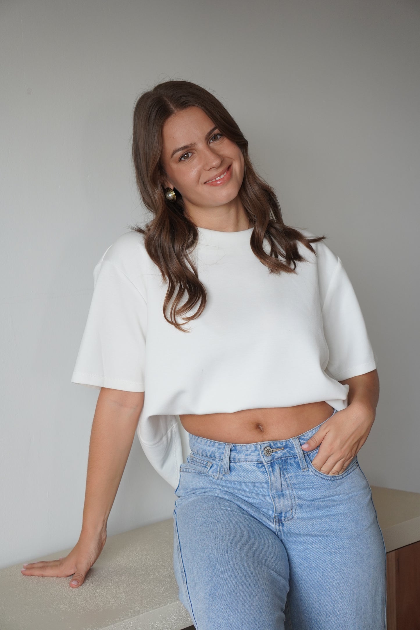 T-SHIRT MANON BLANC