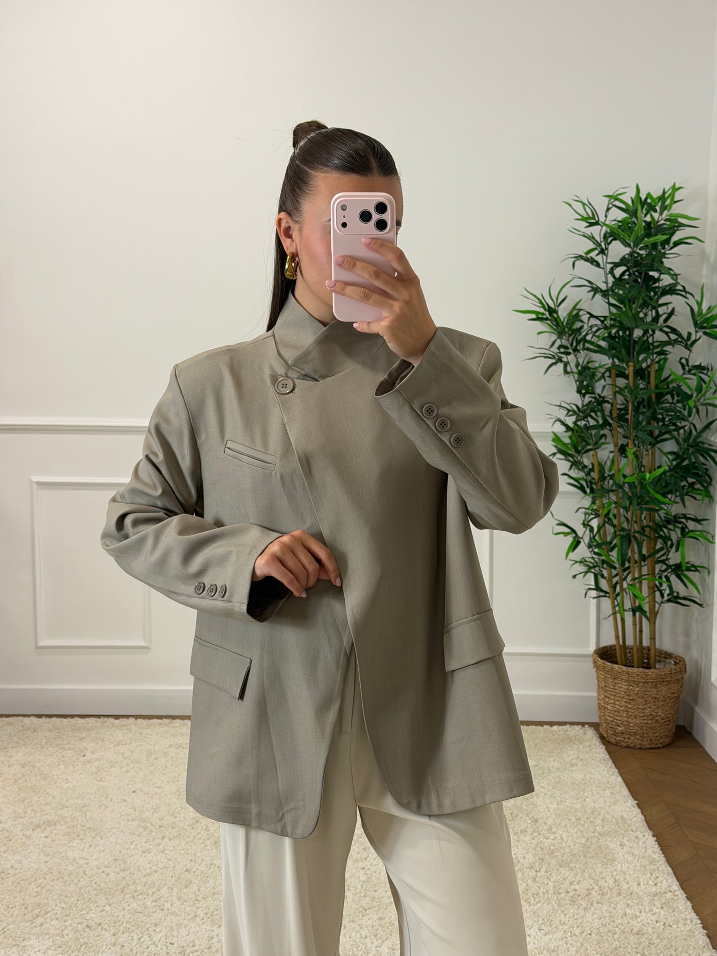 BLAZER AIDEN TAUPE