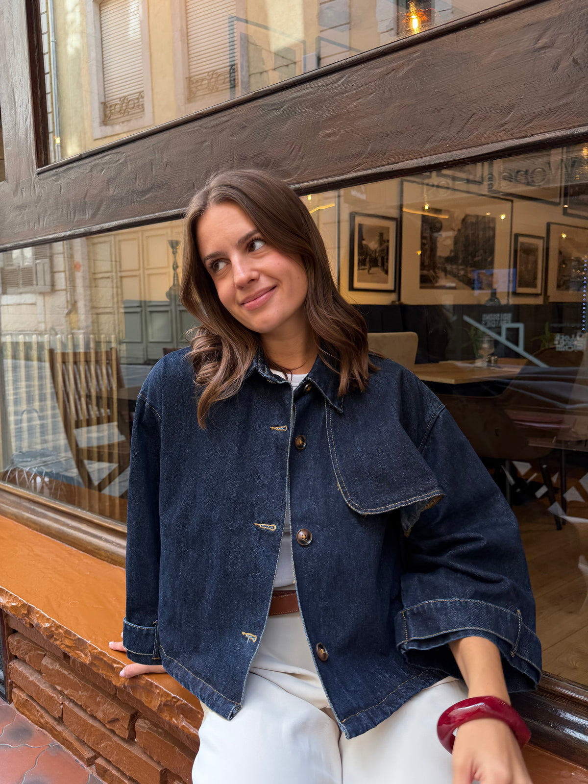 VESTE LAYA EN JEAN