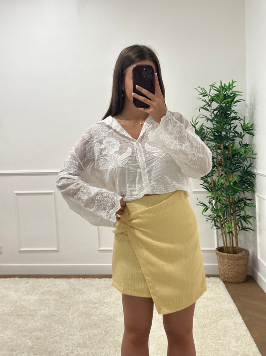 JUPE ANITA JAUNE