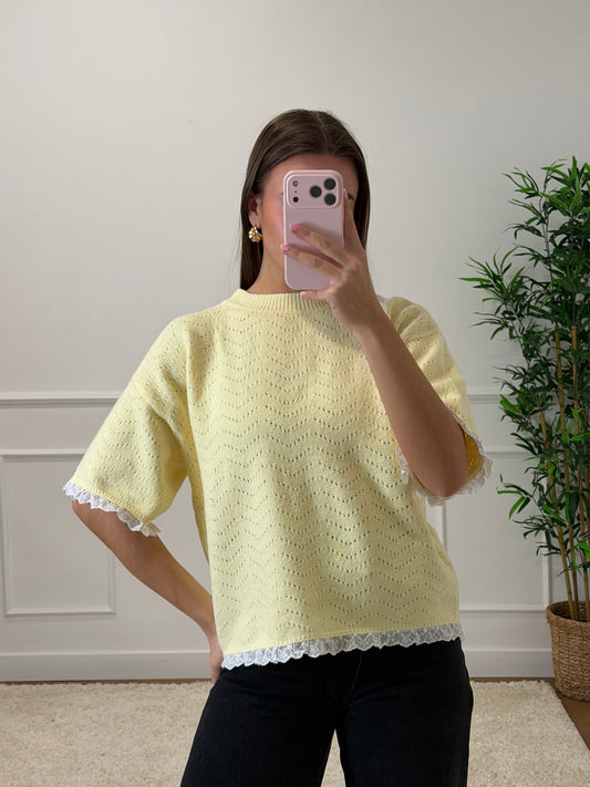 PULL SIENNA JAUNE