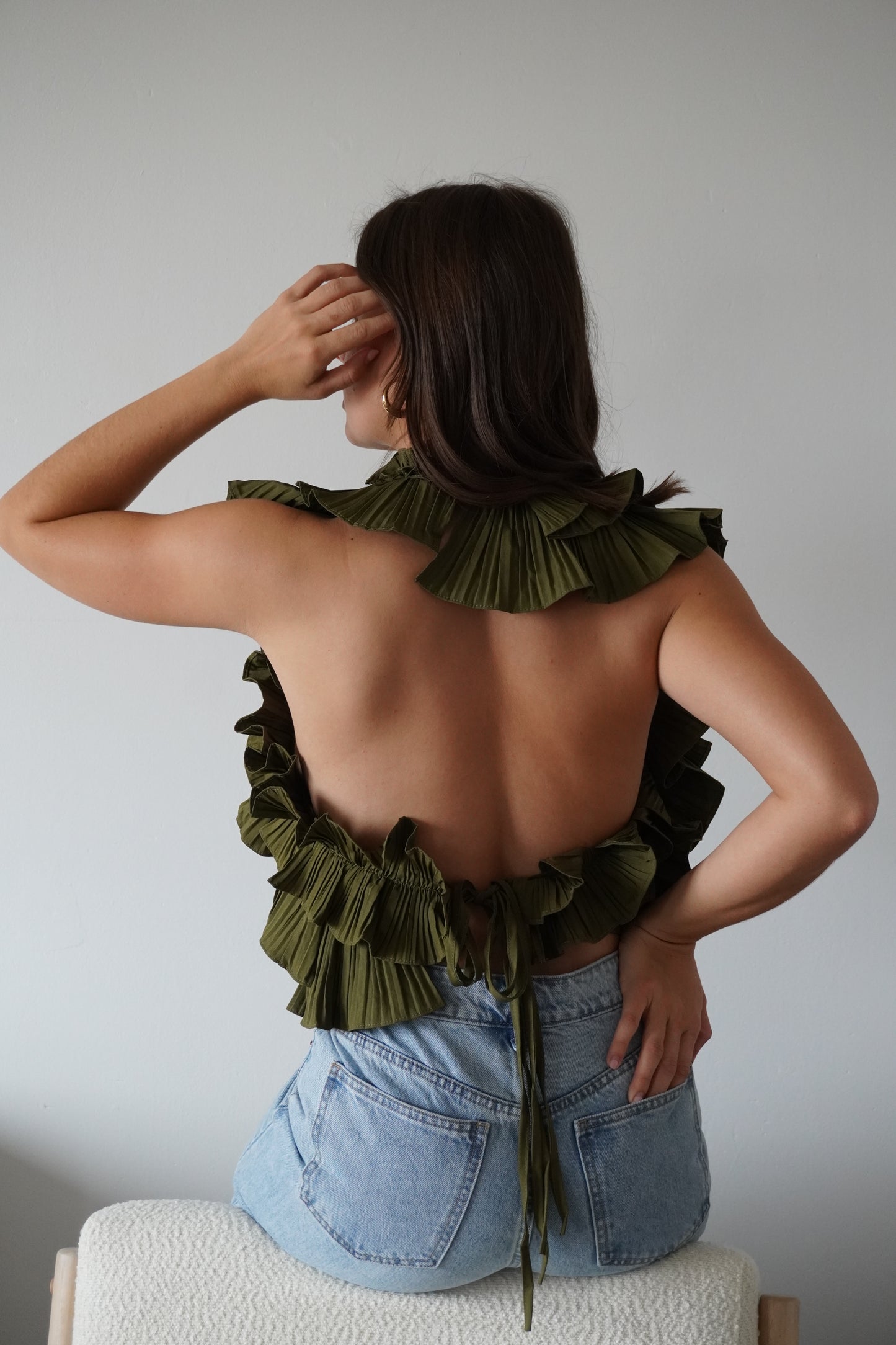TOP MARTA KAKI