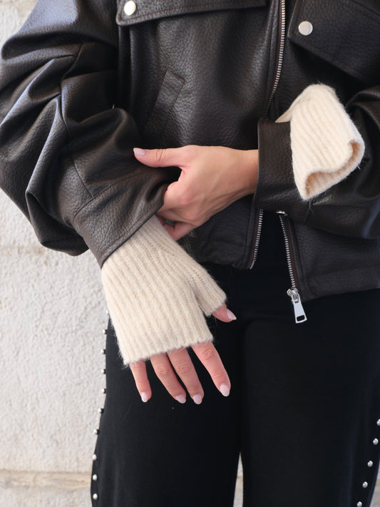 MITAINES BEIGE