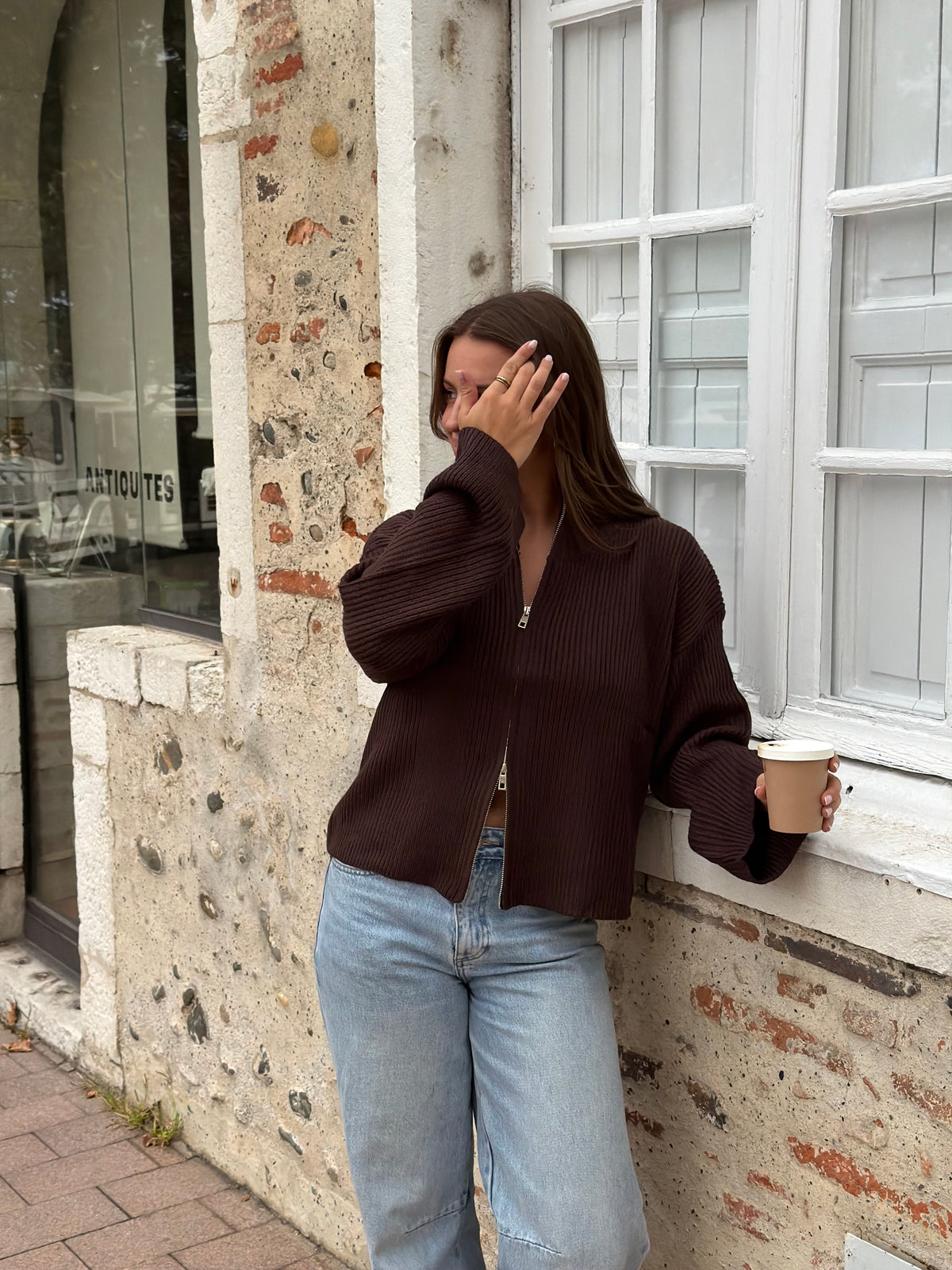PULL OLIVIA MARRON