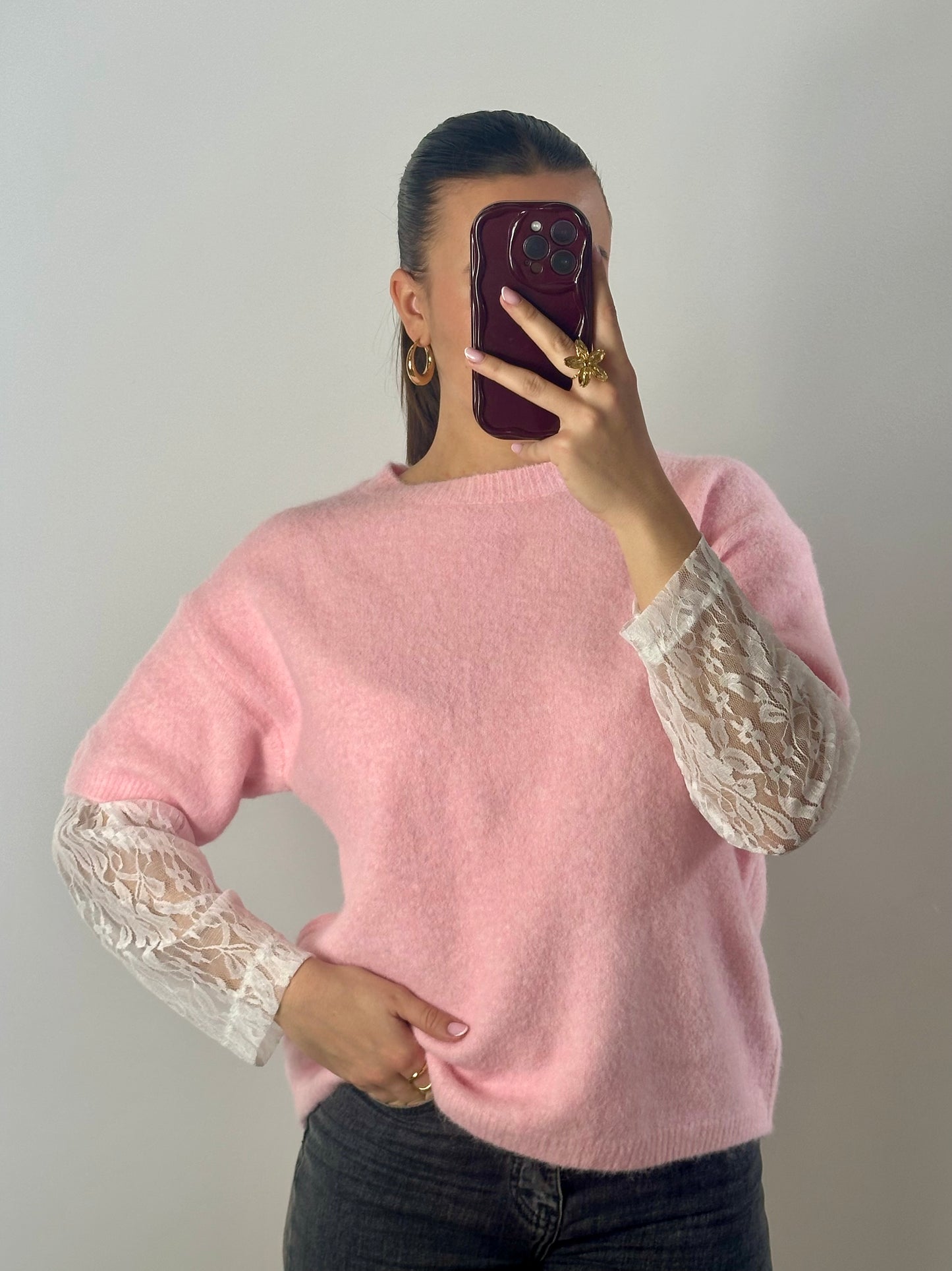 PULL/TSHIRT LOAN ROSE