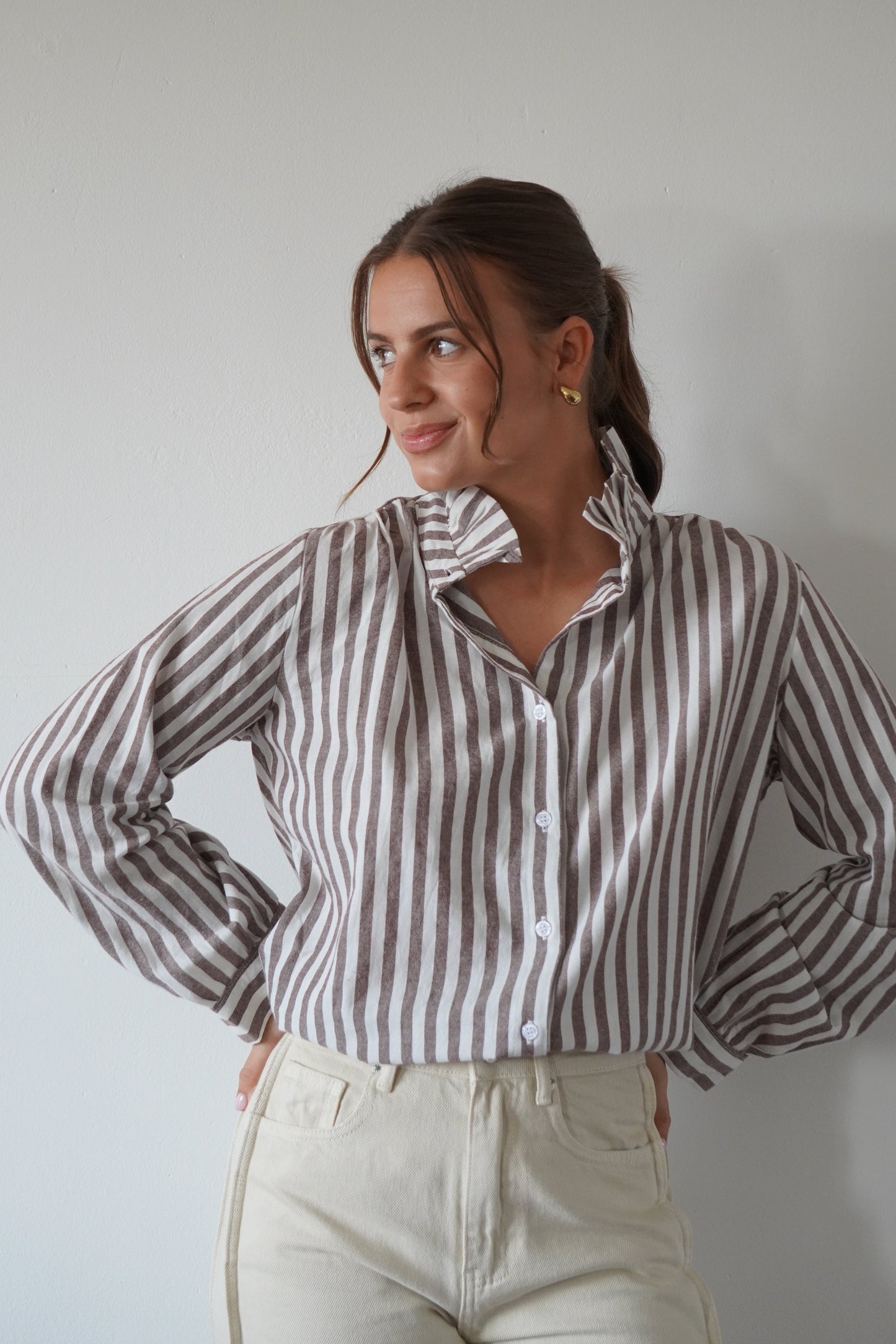 CHEMISE ANNIE MARRON