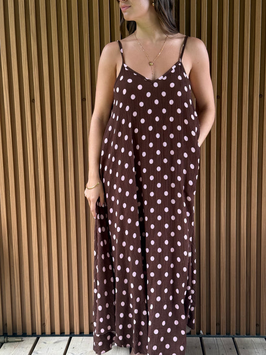 ROBE BRUNA CHOCO