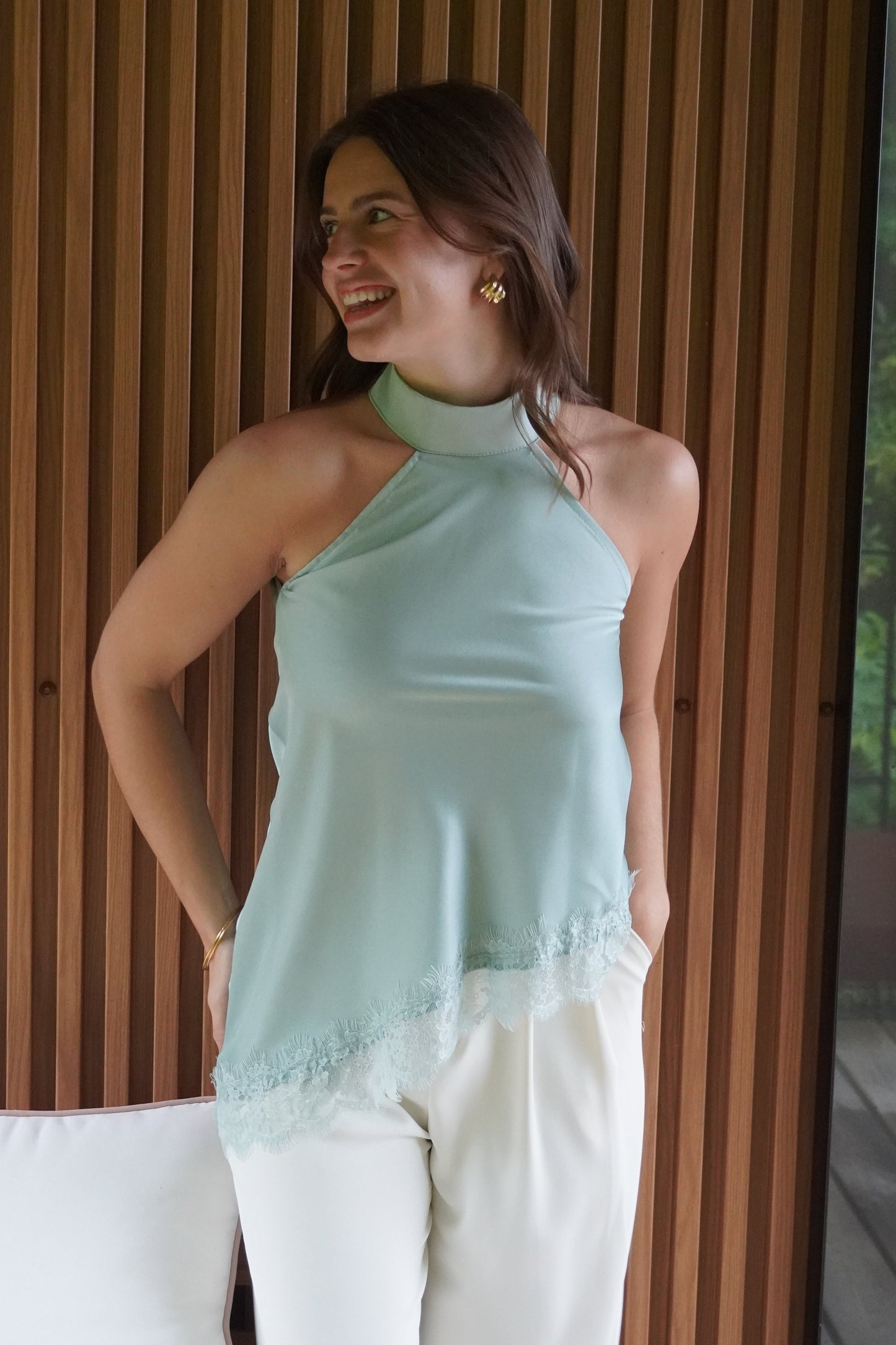 TOP SIMONA VERT D’EAU
