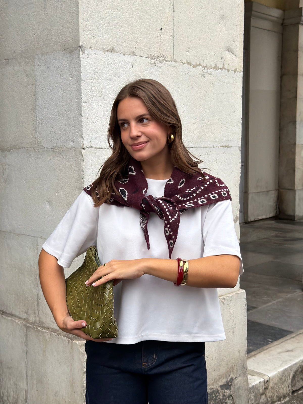 FOULARD EN LAINE BANDANA