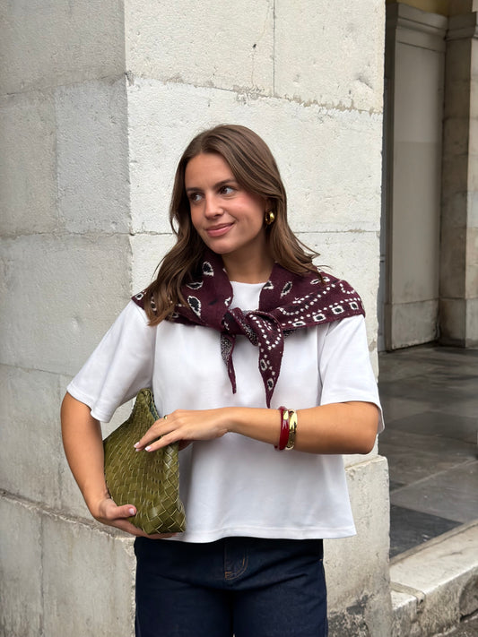 FOULARD EN LAINE BANDANA
